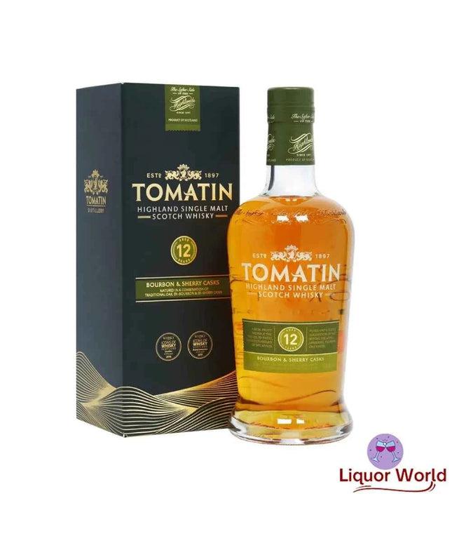 Tomatin 12 Year Old Highland Single Malt Scotch Whisky 700ml