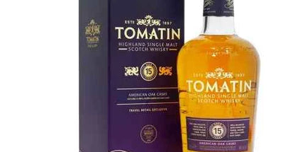 Tomatin 15 Year Old American Oak Cask Single Malt Scotch Whisky 700ml