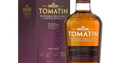 Tomatin 15 Year Old Port Casks Portuguese Collection Single Malt Scotch Whisky 700mL - Liquorworld