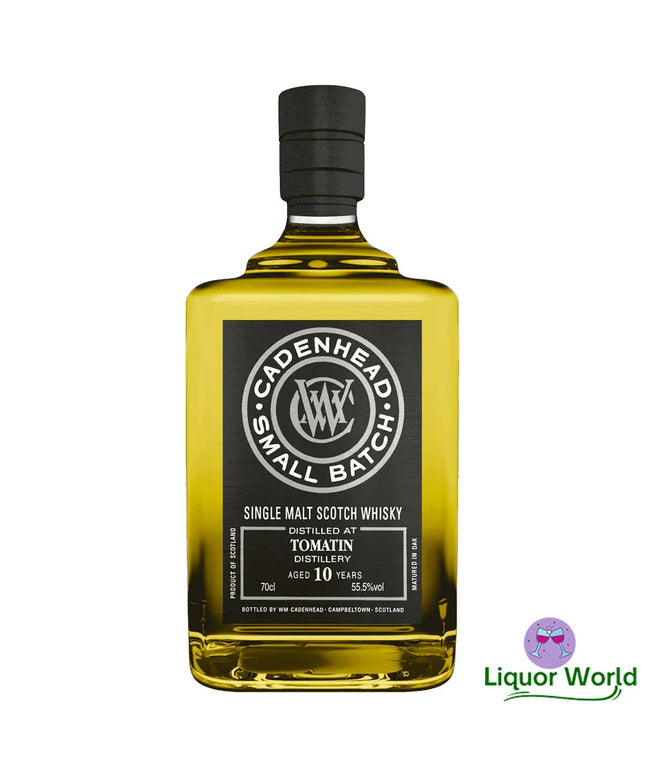 Tomatin 2008 10 Year Old Cadenhead Cask Strength Single Malt Scotch Whisky 700mL - Liquorworld