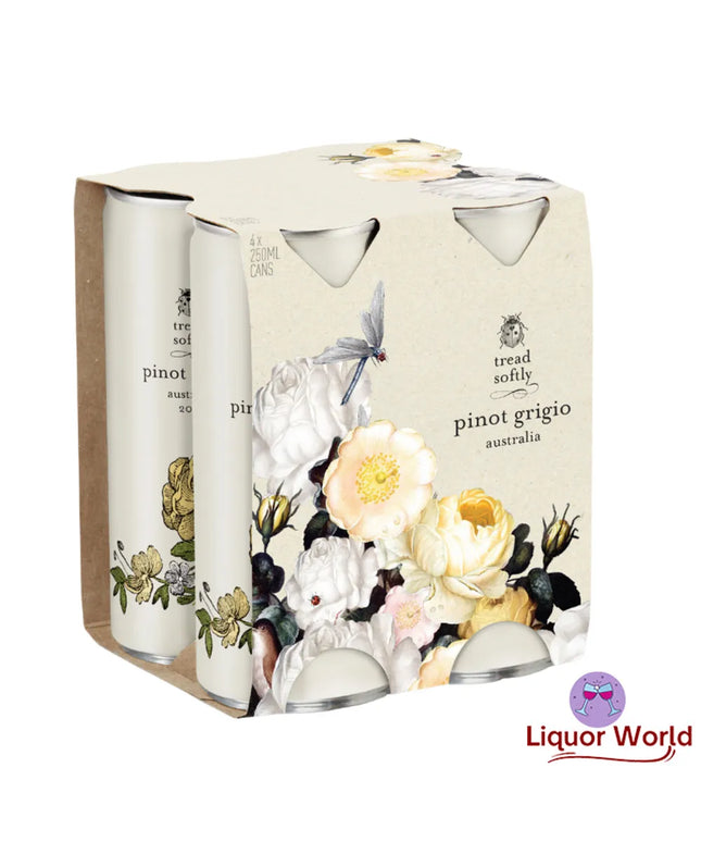 Tread Softly Pinot Grigio 250ml (24 Pack) - Liquorworld