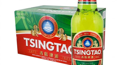 Tsingtao Beer Imported Case 4 x 6 Pack 330mL Bottles