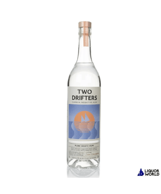 Two Drifters Pure White Rum 700ML - Liquorworld