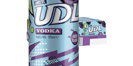 UDL Vodka & Passionfruit Cans (24 Pack) 375ml - Liquorworld