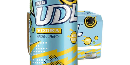 UDL Vodka & Pineapple Cans (24 Pack) 375ml - Liquorworld