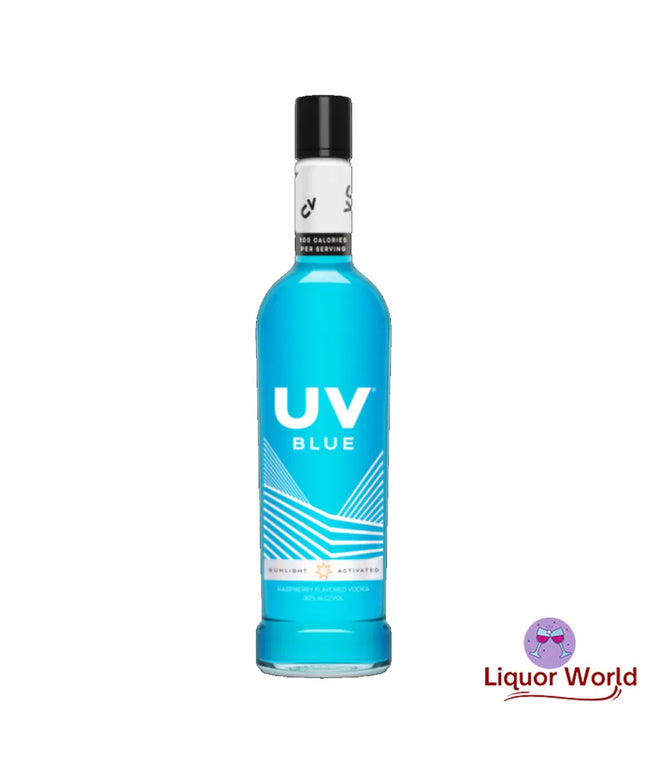 UV Blue Raspberry Vodka Liqueur 750ml - Liquorworld