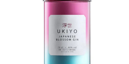 Ukiyo Japanese Blossom Gin 700ml - Liquorworld