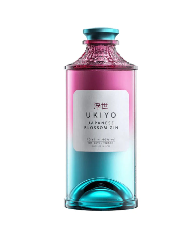 Ukiyo Japanese Blossom Gin 700ml - Liquorworld