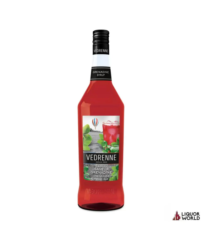 Vedrenne Premium Grenadine Syrup 1Lt - Liquorworld