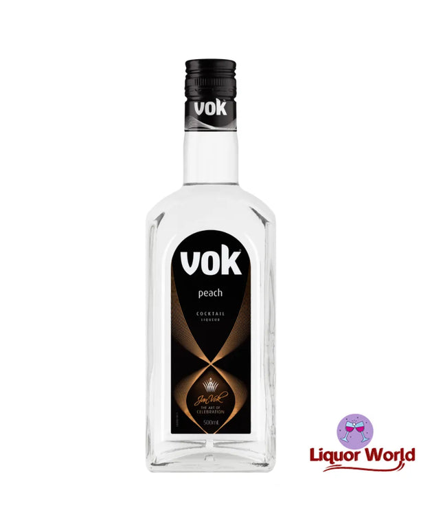 Vok Peach Liqueur 500ml - Liquorworld