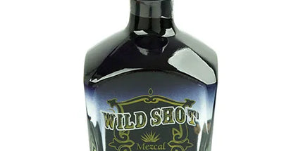 WILD SHOT MEZCAL WITH WORM – BLANCO – 40% VOL 750ML BTL