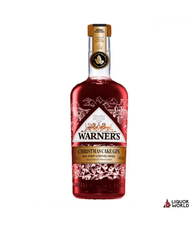 Warners Christmas Cake Gin 700ml - Liquorworld