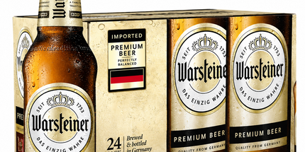 Warsteiner German Pilsner Imported Beer Case 24 x 330mL Bottles