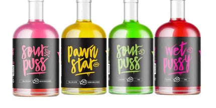 Wet Pussy Collection 4 X 700ml
