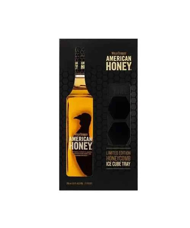 Wild Turkey American Honey Liqueur Limited Edition Honeycomb Gift Pack 700ml