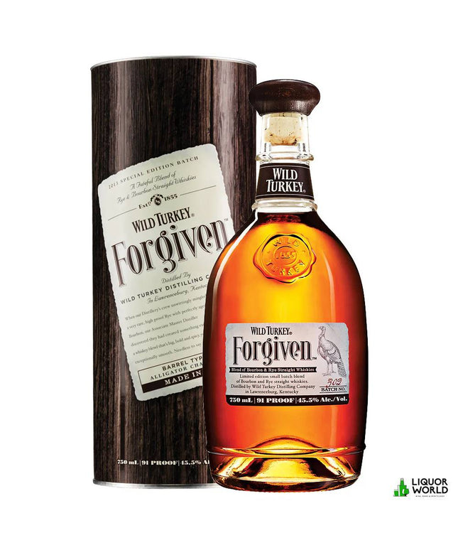 Wild Turkey Forgiven 2013 Special Edition Batch Rye & Bourbon Blended Whiskey 750mL - Liquorworld