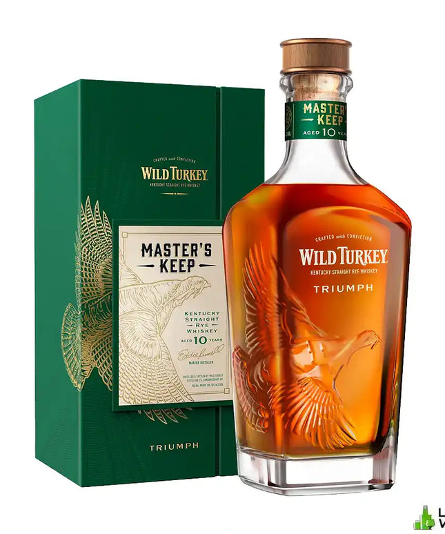 Wild Turkey Master's Keep 10 Year Old Triumph Kentucky Straight Rye Whiskey 750mL