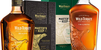 Wild Turkey Master's Keep Beacon + Triumph Bundle Kentucky Straight Bourbon & Rye Whiskey 2 x 750mL