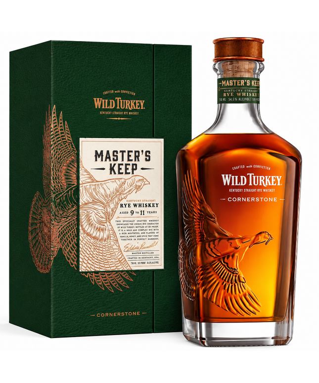 Wild Turkey Master's Keep Cornerstone Kentucky Straight Rye Whiskey 750mL