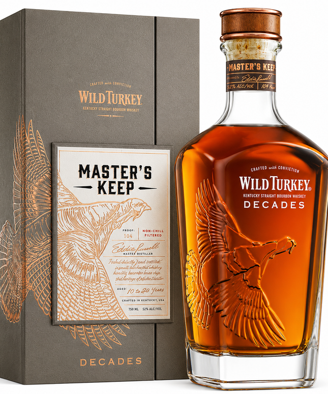 Wild Turkey Master's Keep Decades Straight Kentucky Bourbon Whiskey 750mL