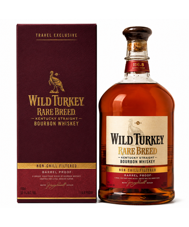 Wild Turkey Rare Breed Barrel Proof Non-Chill Filtered Kentucky Straight Bourbon 1L