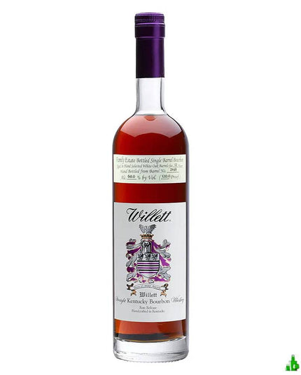 Willett Family Estate 12 Year Old Single Barrel 60% 2148 Cask Strength Straight Kentucky Bourbon Whiskey 750mL - Liquorworld