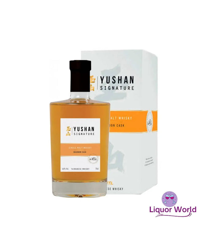 Yushan Signature Bourbon Cask Single Malt Taiwanese Whisky 700 ml - Liquorworld