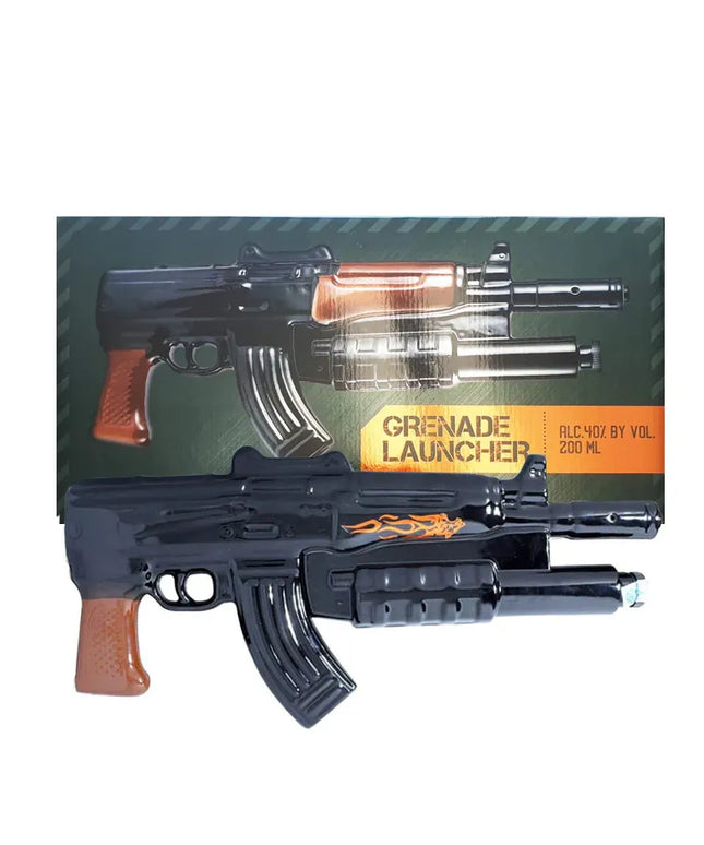 Zlatogor AK-47 With Grenade Launcher Ukrainian Vodka Miniature 200mL - Liquorworld