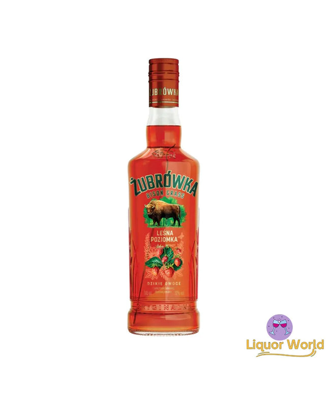 Zubrowka Wild Strawberry Vodka Liqueur 500ml - Liquorworld