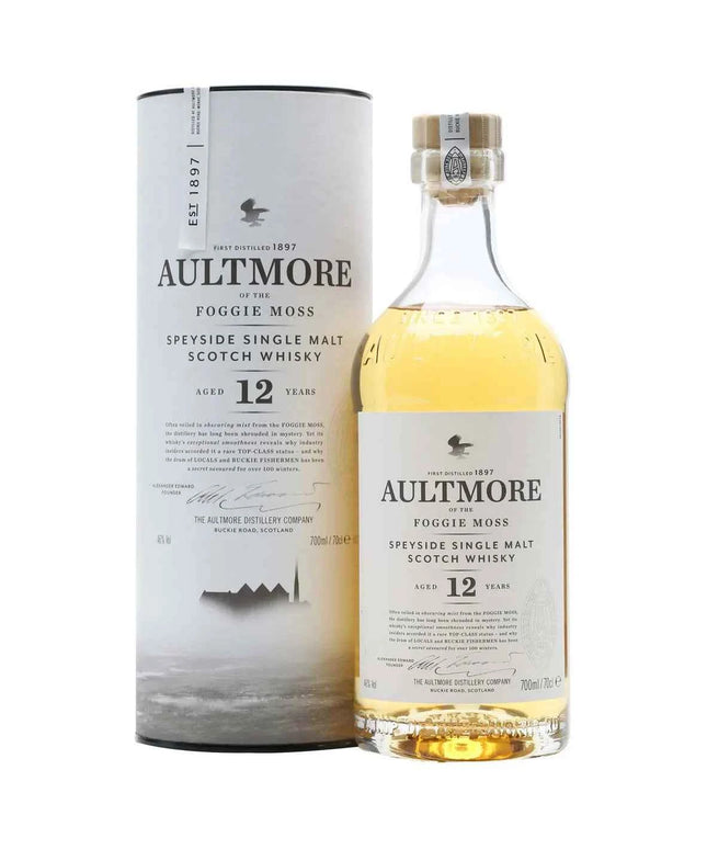 Aultmore 12 Year Old Single Malt Scotch Whisky 700ML