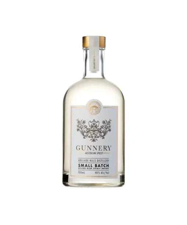 Adelaide Hills Distillery Gunnery Spiced White Rum 700ml