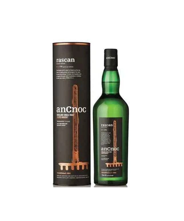 anCnoc Rascan Peated Single Malt Scotch Whisky 700ml