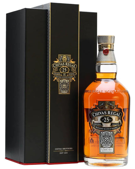 Chivas Regal 25 Year Old Blended Scotch Whisky 700mL