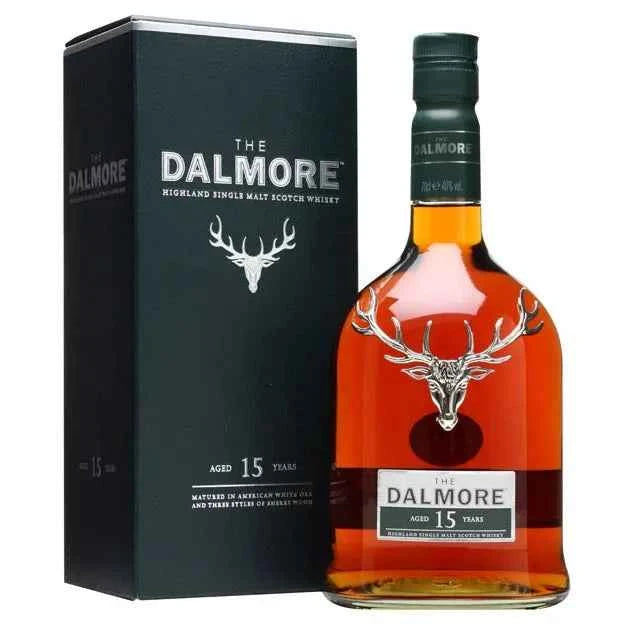 The Dalmore 15 Year Old Highland Single Malt Scotch Whisky 700ml