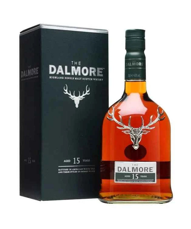 The Dalmore 15 Year Old Highland Single Malt Scotch Whisky 700ml