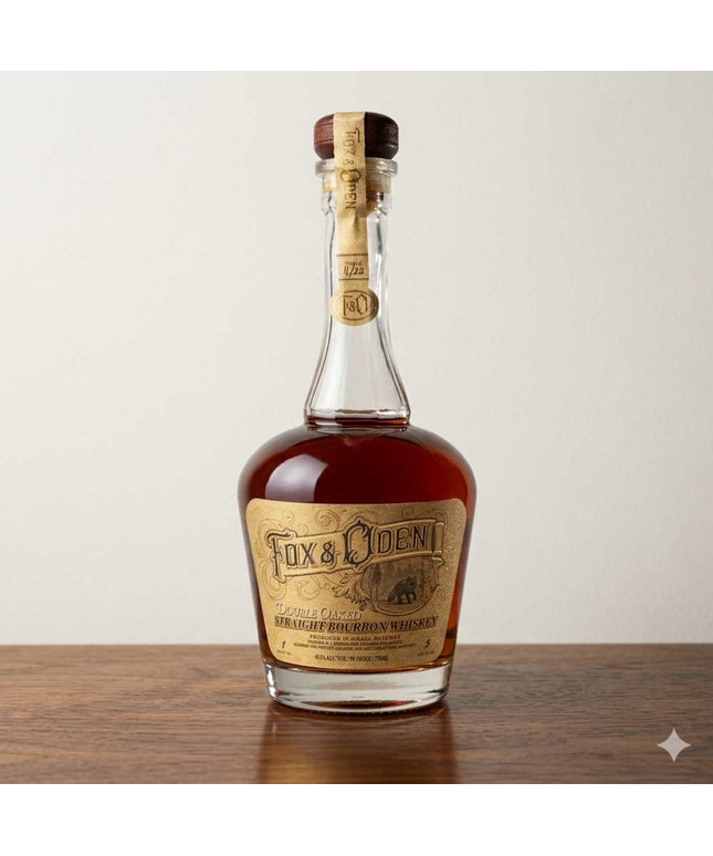Fox & Oden Double Oaked Straight Bourbon Whiskey 750mL