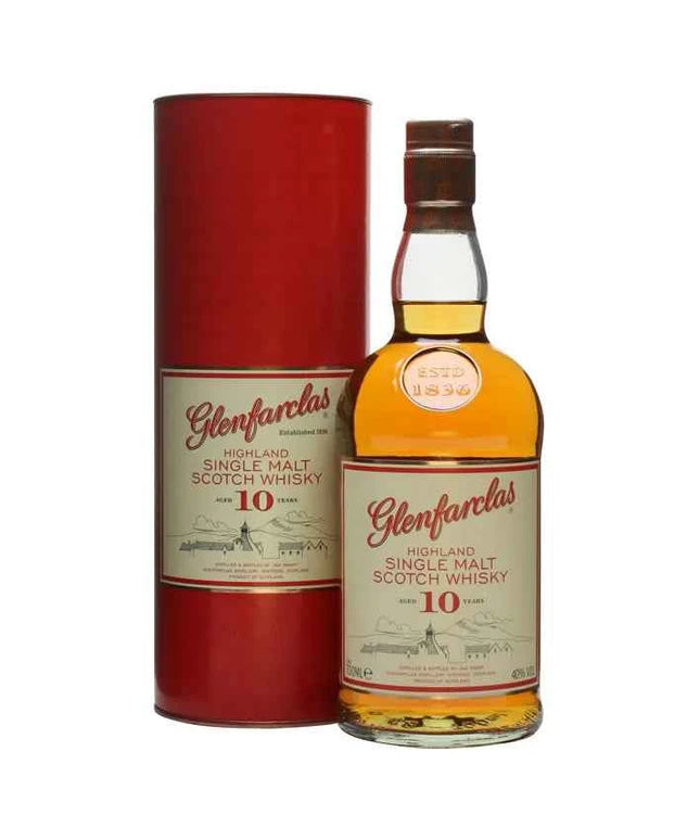 Glenfarclas 10 Year Old Single Malt Scotch Whisky 700ml