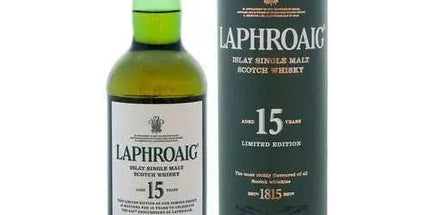 Laphroaig 15 Year Old Scotch Whisky 700mL