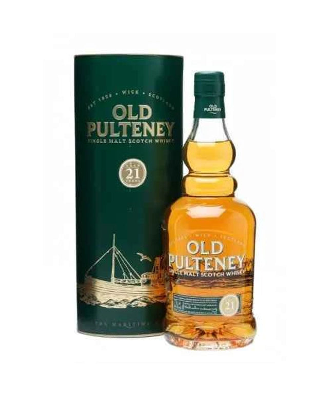 Old Pulteney 21 Year Old Single Malt Scotch Whisky 700mL