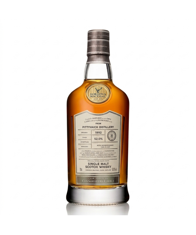Gordon & Macphail Connoisseurs Choice Pittyvaich 1992 30YO single malt Scotch whisky (700ml)
