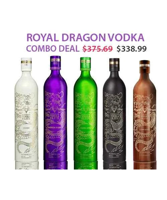 Royal Dragon Vodka Combo Deal