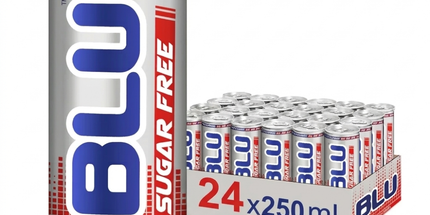 Blu Energy Drink Sugar Free 250ml (24 Pack)