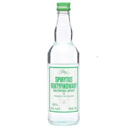 Polmos Spirytus Rektykiowany (Rectified Spirit) Polish Pure Spirit Vodka (500ml)