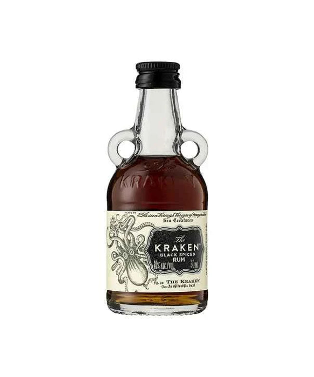 Kraken Black Spiced Rum Glass Miniature 50mL