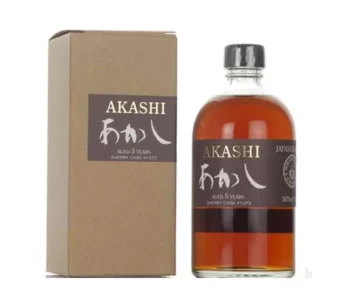 Akashi White Oak 5 Year Old Sherry Cask Single Malt Japanese Whisky 500mL