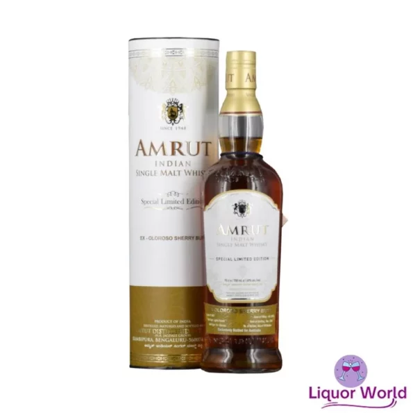 Amrut Single Cask 3897 Ex Oloroso Sherry Butt Single Malt Indian Whisky 700ml 1
