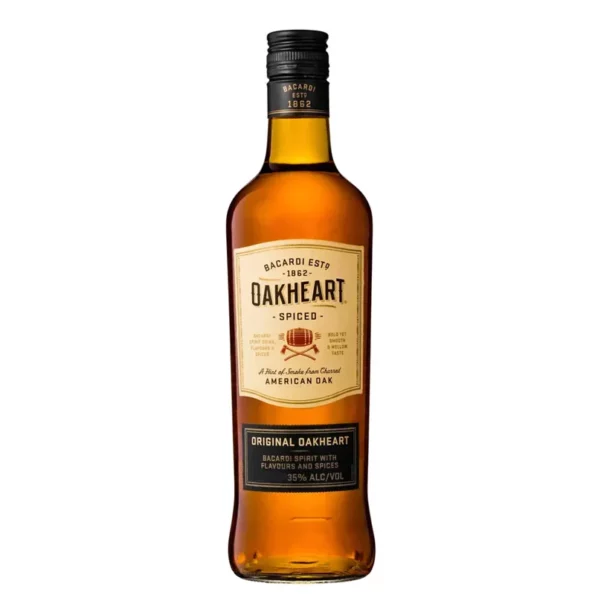 Bacardi Oakheart Spiced Rum 1L 1