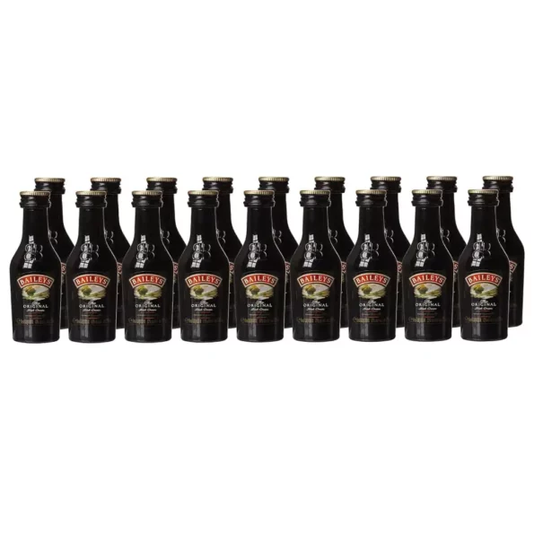 Baileys Irish Cream Liqueur Miniatures 50ml 4 x 20 Pack 4