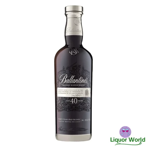 Ballantines 40 Year Old Rare Limited Release Blended Scotch Whisky 700mL 2 1