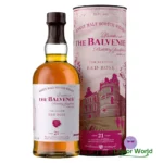 Balvenie 21 Year Old The Second Red Rose Single Malt Scotch Whisky 700mL 1